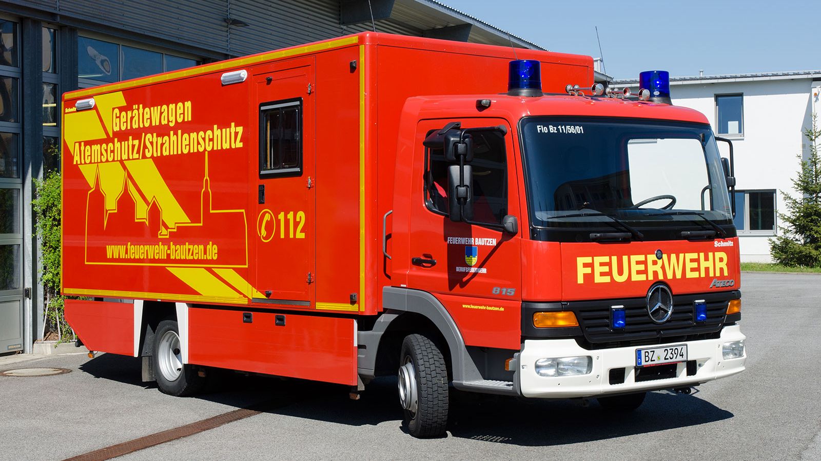 GW/AS (Gerätewagen Atemschutz/Strahlenschutz) GW/AS (Gerätewagen Atemschutz/Strahlenschutz)