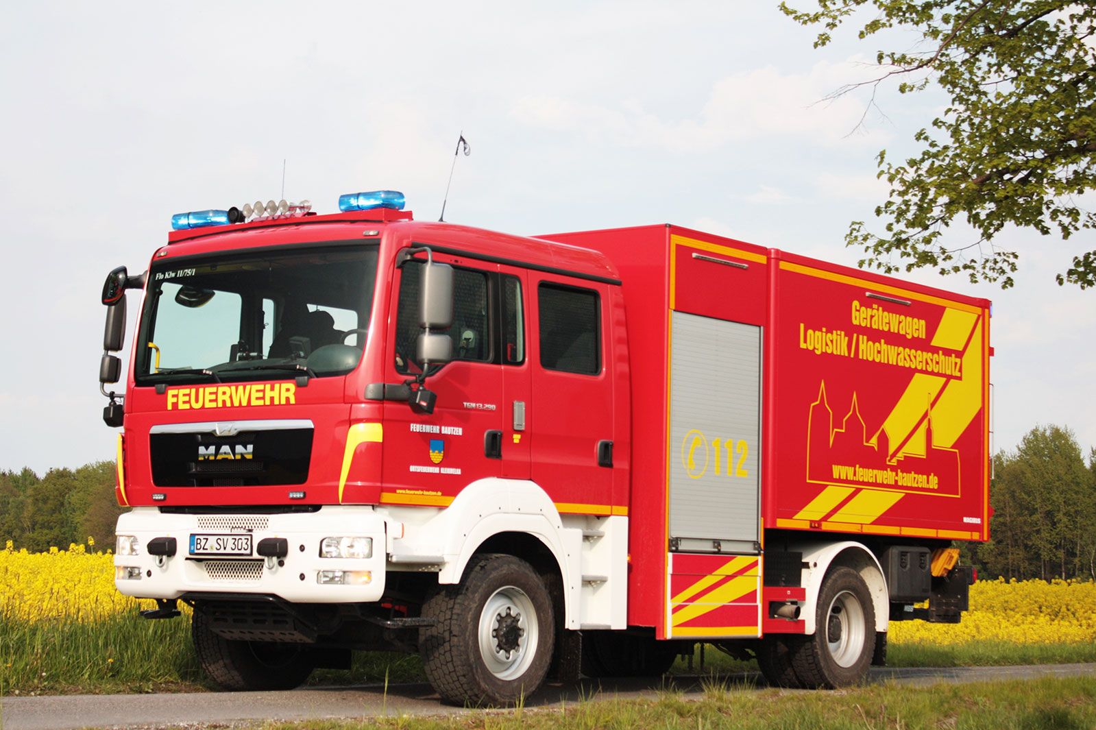 GW-L Schlauch (Gerätewagen Logistik – Schlauch)